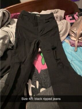 Target Black Ripped Skinny Jeans for Women